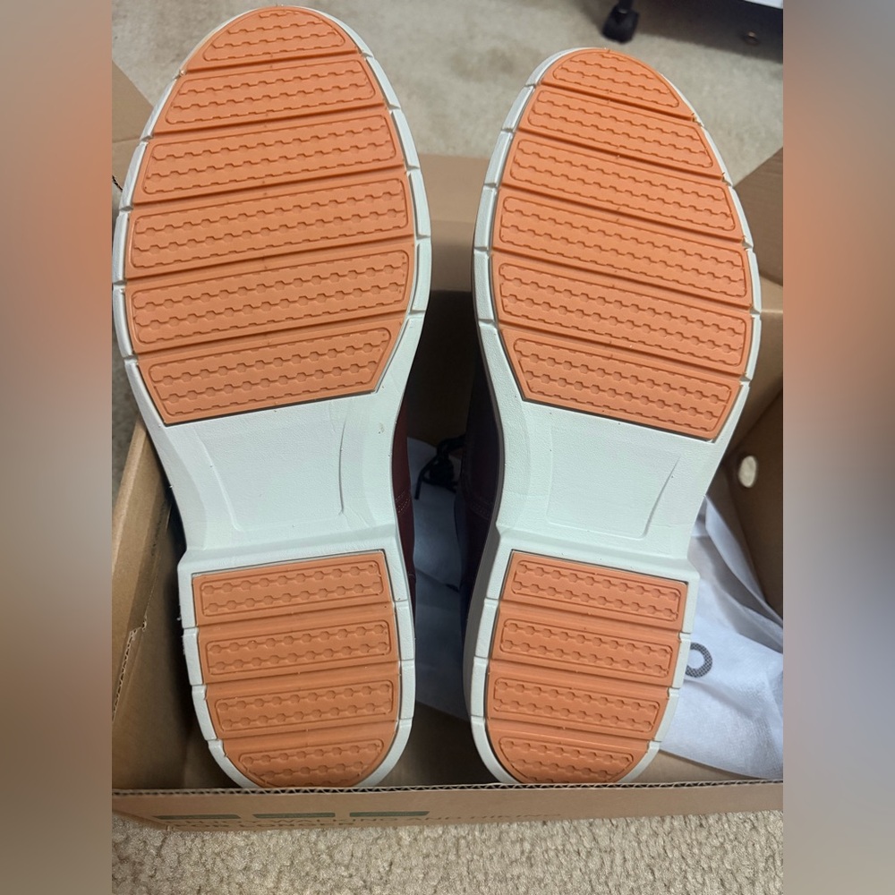 New-Orthopedic Leather Dress Shoes: Arch Support Plantar Fasciitis Walking - Picture 10 of 12